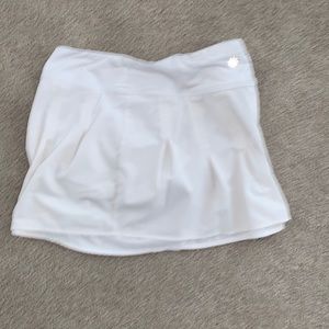 White Athleta Skort